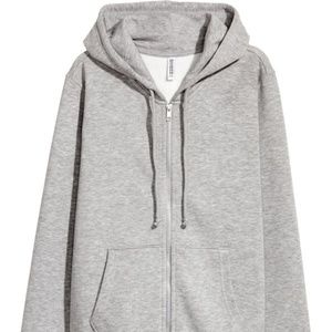 H & M Hooded Zip Up